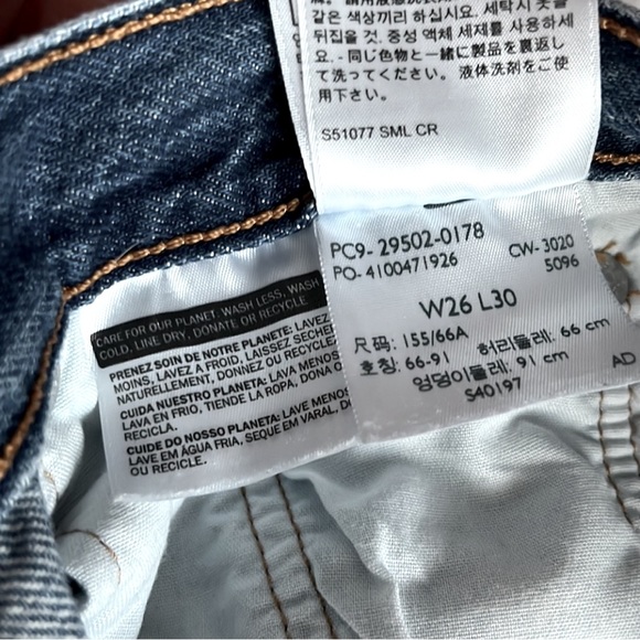 Levi’s ⚡️Classic 501 Skinny Highrise - Picture 4 of 5